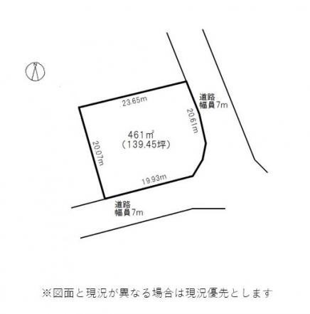 伊豆高原 殖産浮山温泉別荘地 土地区画図