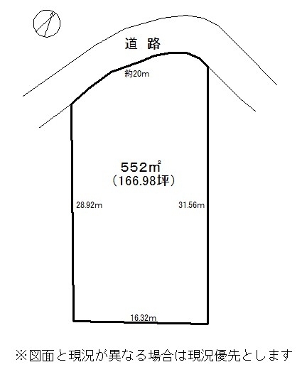 伊豆高原 あかざわ恒陽台別荘地 土地区画図