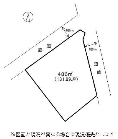 伊豆高原 大室高原別荘地　 土地区画図