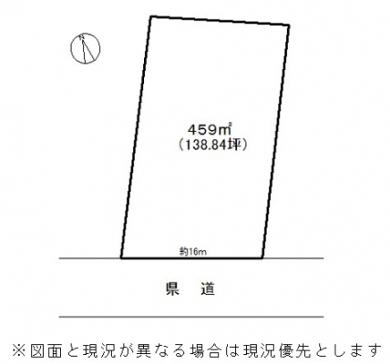 伊豆高原 大室高原別荘地 土地区画図