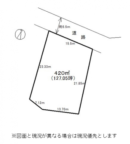 伊豆高原 伊豆急伊豆高原別荘地 土地区画図