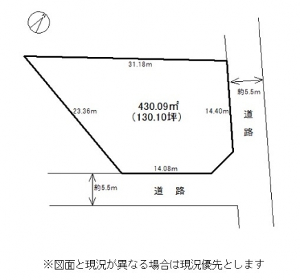 伊豆高原 すいらん荘別荘地 土地区画図