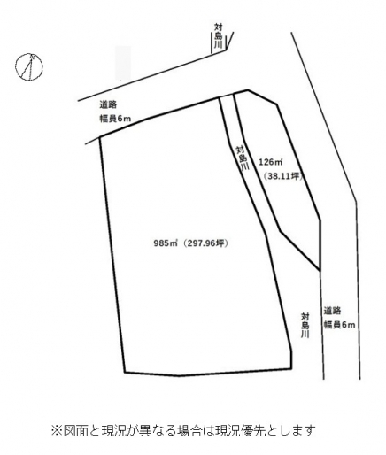 伊豆高原 すいらん荘別荘地 土地区画図