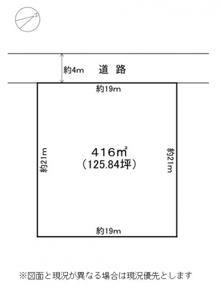 伊豆高原 大室高原別荘地 土地区画図