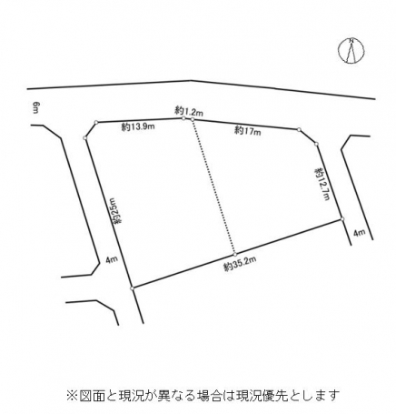 伊豆高原 大室高原別荘地 土地区画図