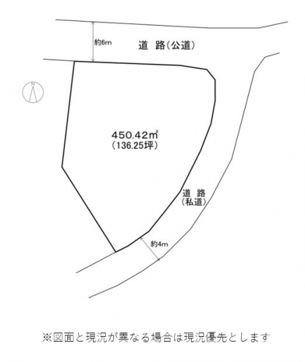 伊豆高原 伊豆急伊豆高原別荘地 土地区画図