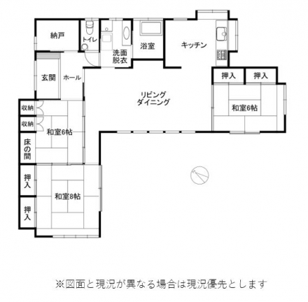 伊豆高原 伊豆急伊豆高原別荘地 建物平面図