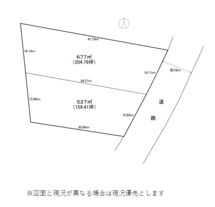 伊豆高原 イトーピア一碧湖畔別荘地 土地区画図