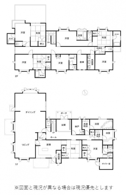 伊豆高原 イトーピア一碧湖畔保養地 建物平面図