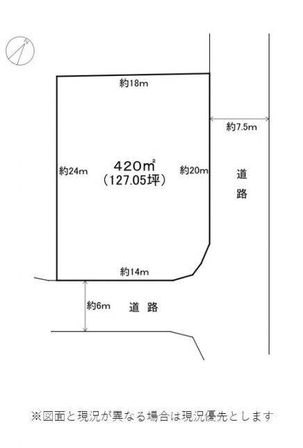 伊豆高原 イトーピア一碧湖畔別荘地 土地区画図