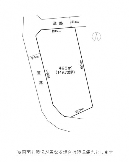 伊豆高原 すいらん荘別荘地 土地区画図