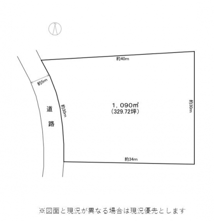 伊豆高原 イトーピア一碧湖畔別荘地 土地区画図