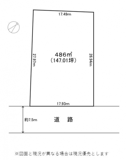 伊豆高原 イトーピア一碧湖畔別荘地 土地区画図