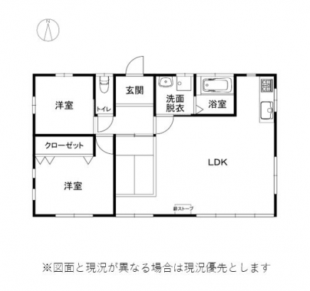伊豆高原 大室高原別荘地 建物平面図