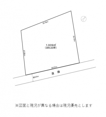 伊豆高原 イトーピア一碧湖畔別荘地 土地区画図