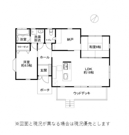 伊豆高原 伊豆急伊豆高原別荘地 建物平面図