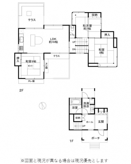 伊豆高原 イトーピア一碧湖畔保養地 建物平面図