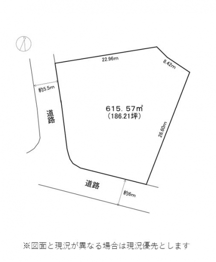 伊豆高原 伊豆急伊豆高原別荘地 土地区画図