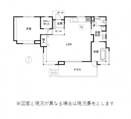 伊豆高原 伊豆急伊豆高原別荘地 建物平面図