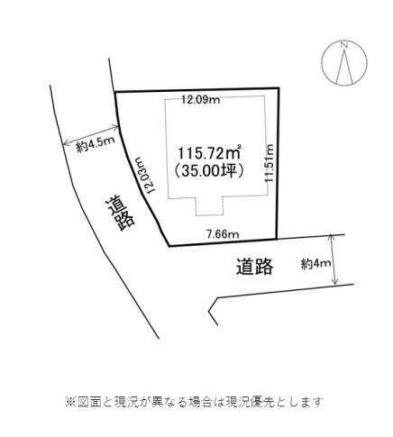 伊豆高原 伊豆高原分譲地外 土地区画図