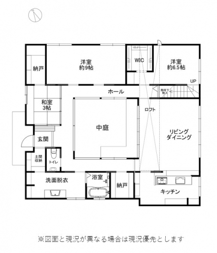 東伊豆 白田分譲地外 建物平面図