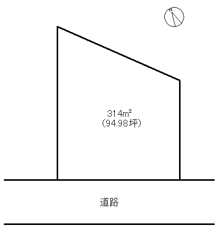 伊豆高原 東興別荘地 土地区画図