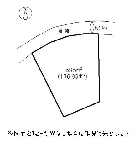 伊豆高原 伊豆急城ヶ崎別荘地 土地区画図